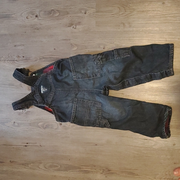 Osh Kosh | Toddler Warm Lined Overalls | 18 M - Picture 2 of 5